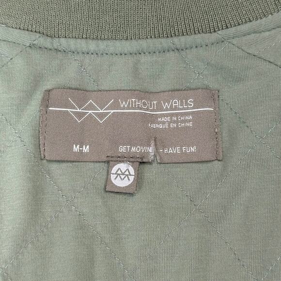 Without Walls Bomber Jacket Tye Dye Full Zip Size M Medium Urban Outfitters - Picture 14 of 14